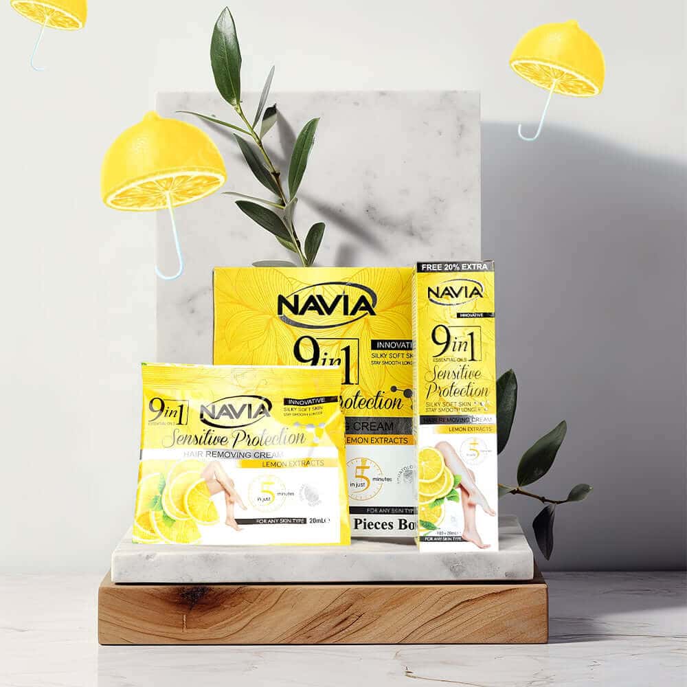 Navia Hair Removal Cream(Lemon Extracts)