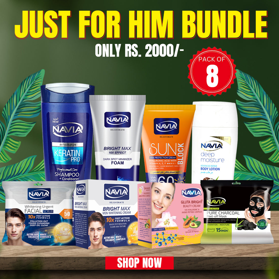 Just For Him Bundle - Pack of 8