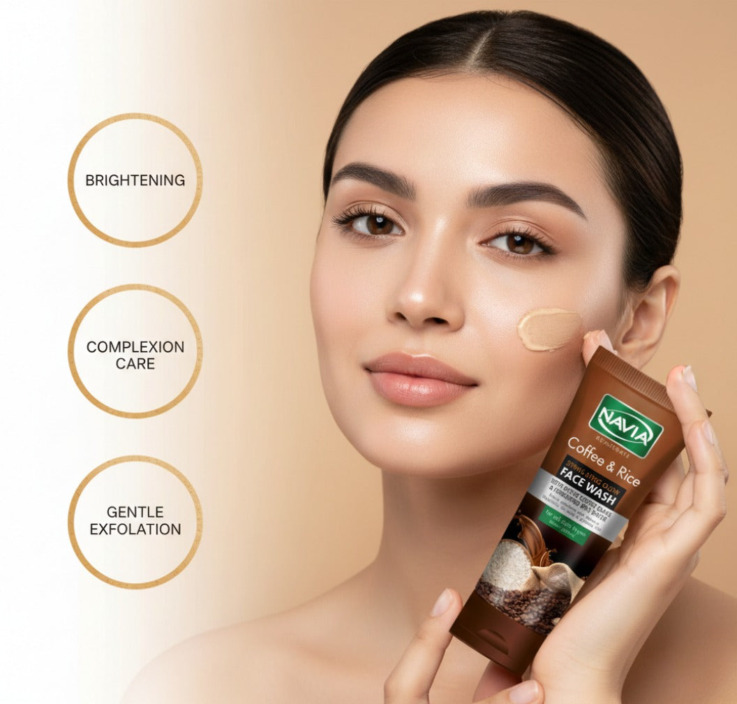Navia Coffee & Rice Face wash