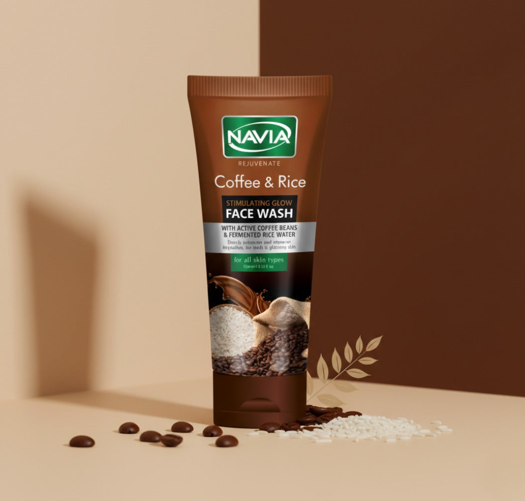 Navia Coffee & Rice Face wash