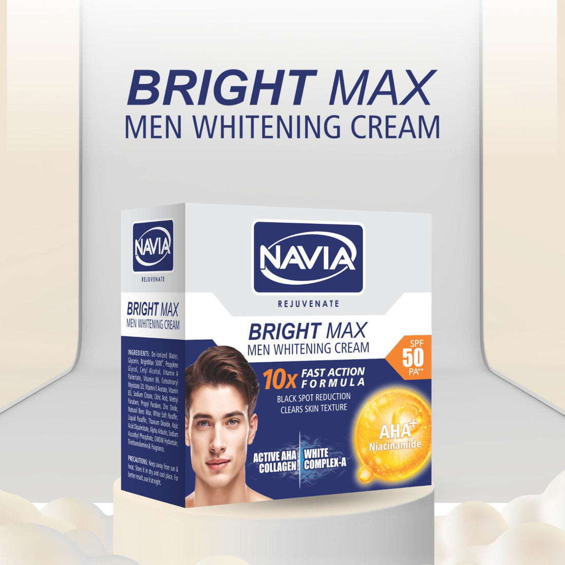 Navia Max Bright Men Beauty Cream